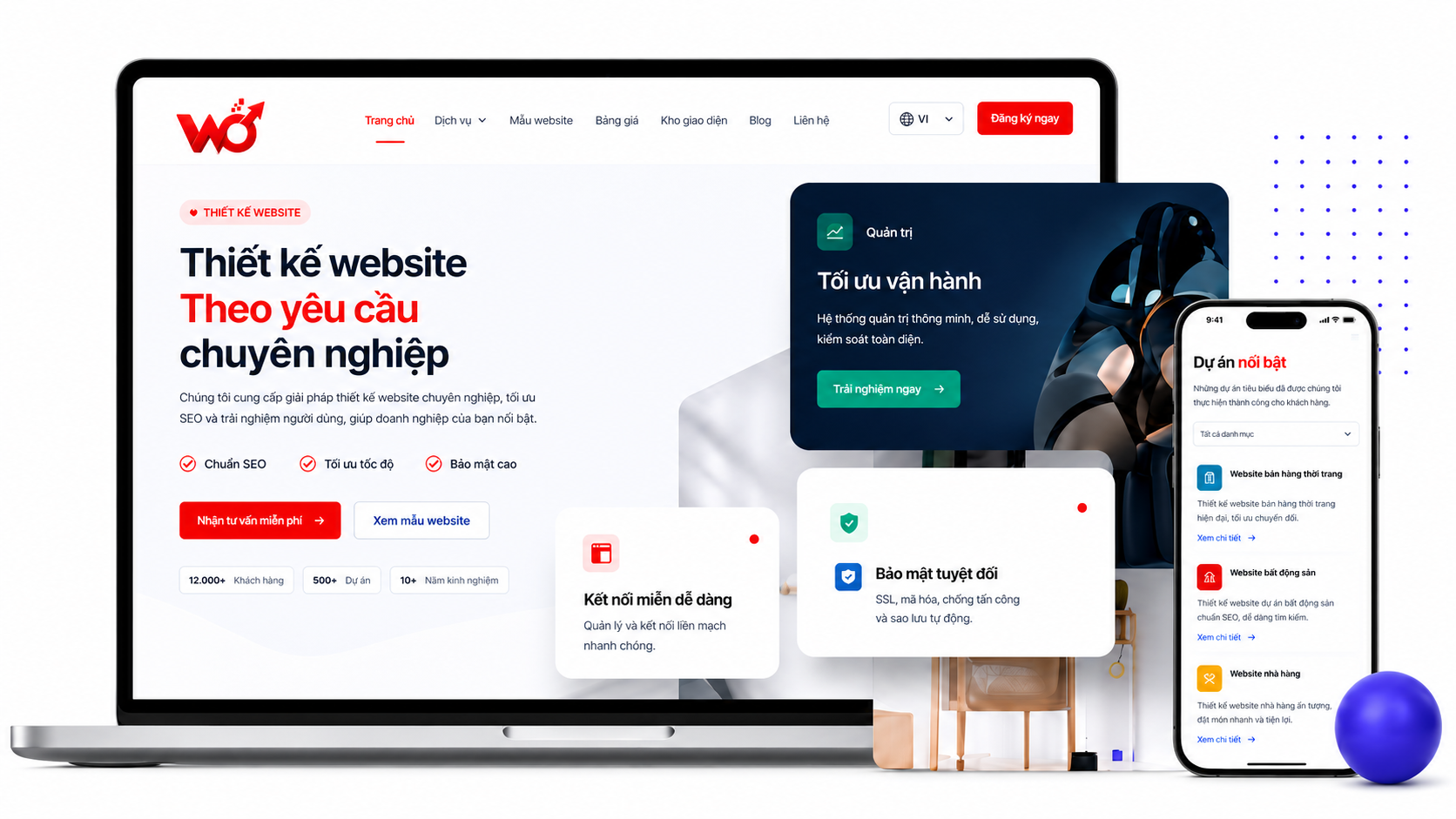 Thiết kế website chuyên nghiệp cho doanh nghiệp