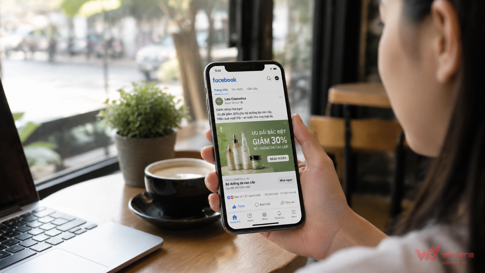 Quảng cáo Facebook tiếp cận khách hàng tiềm năng