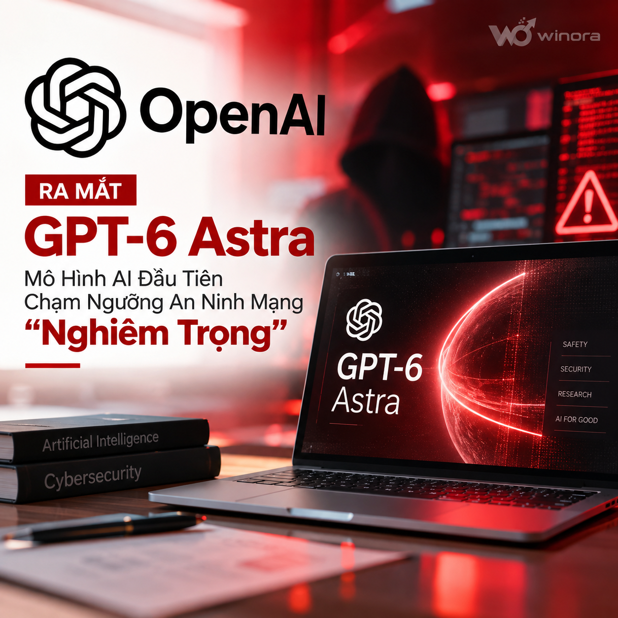 OpenAI Ra Mắt GPT-6 Astra: Mô Hình AI Đầu Tiên Chạm Ngưỡng An Ninh Mạng "Nghiêm Trọng"